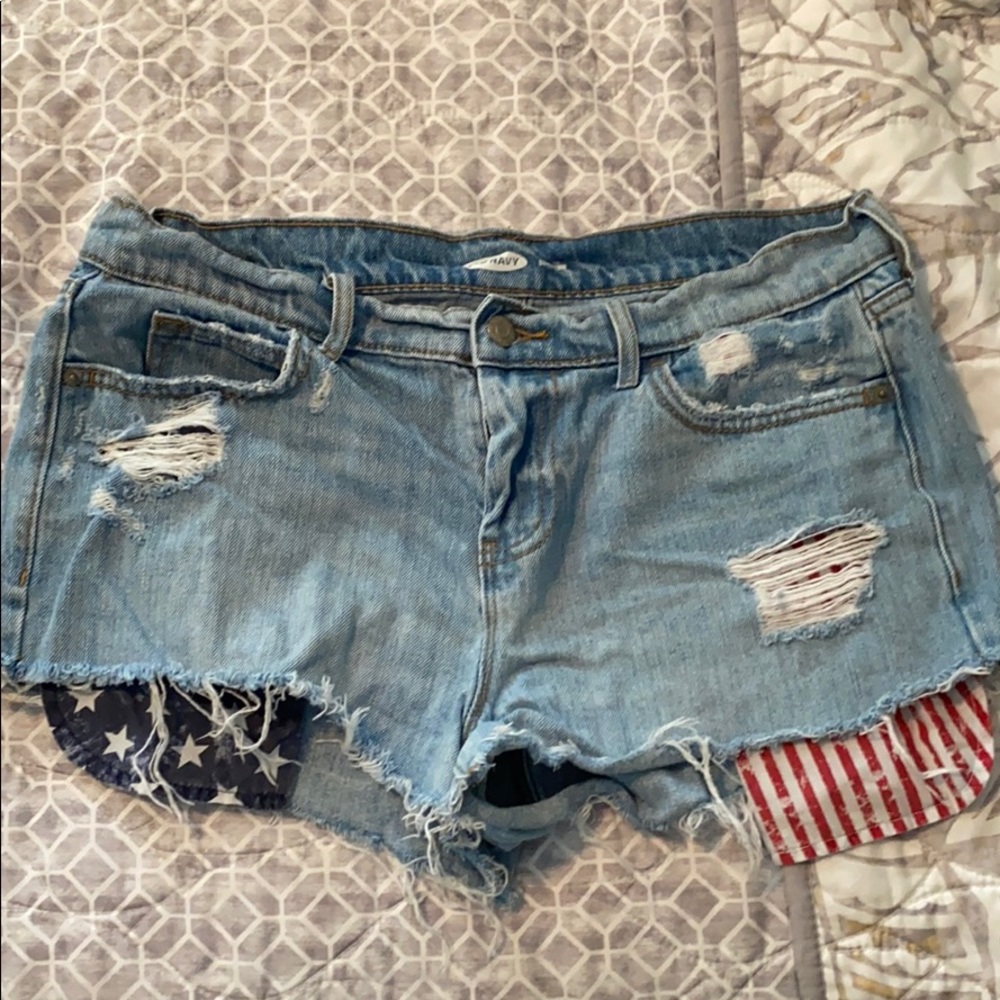 Jean shorts